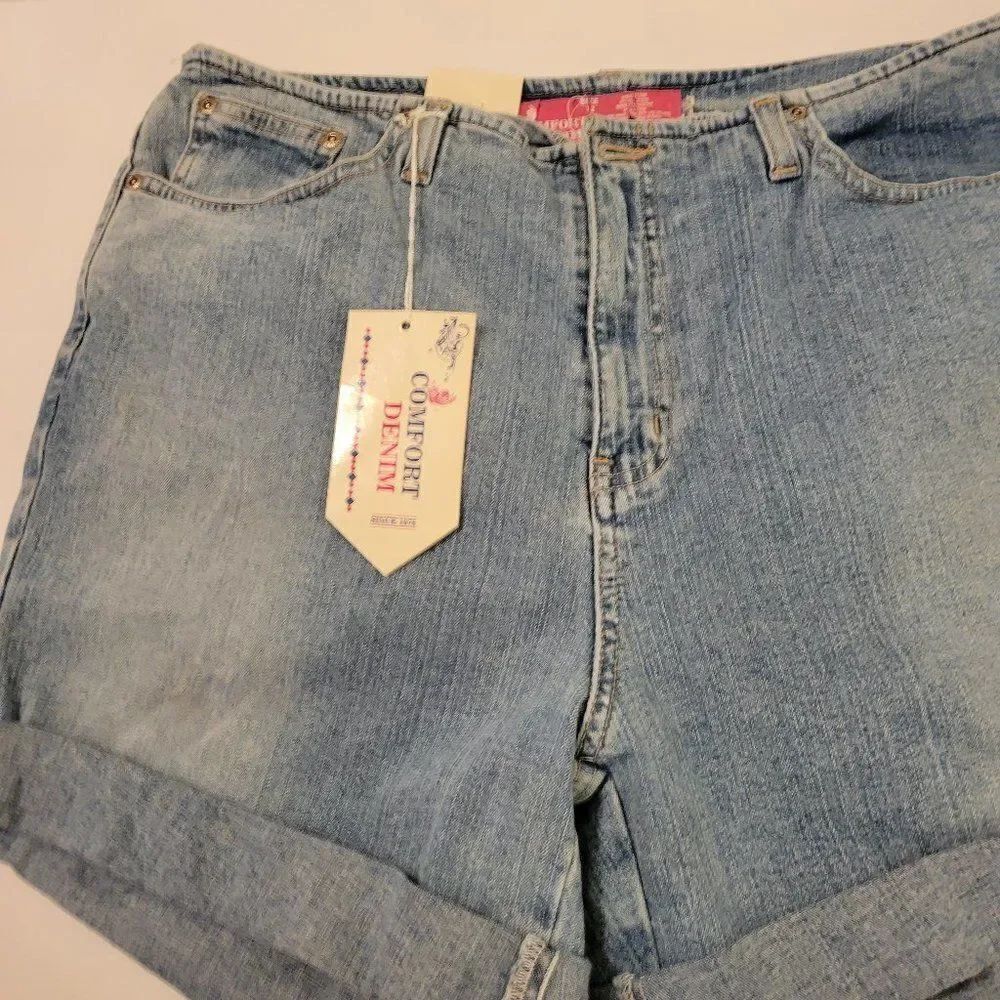 BRAND NEW COMFORT DENIM SHORT - Picture 6 of 16